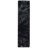 HOCHFLOR SHAGGY TEPPICH FEELING MIX LÄUFER - Anthrazit, Textil (100/400cm) - Snapstyle