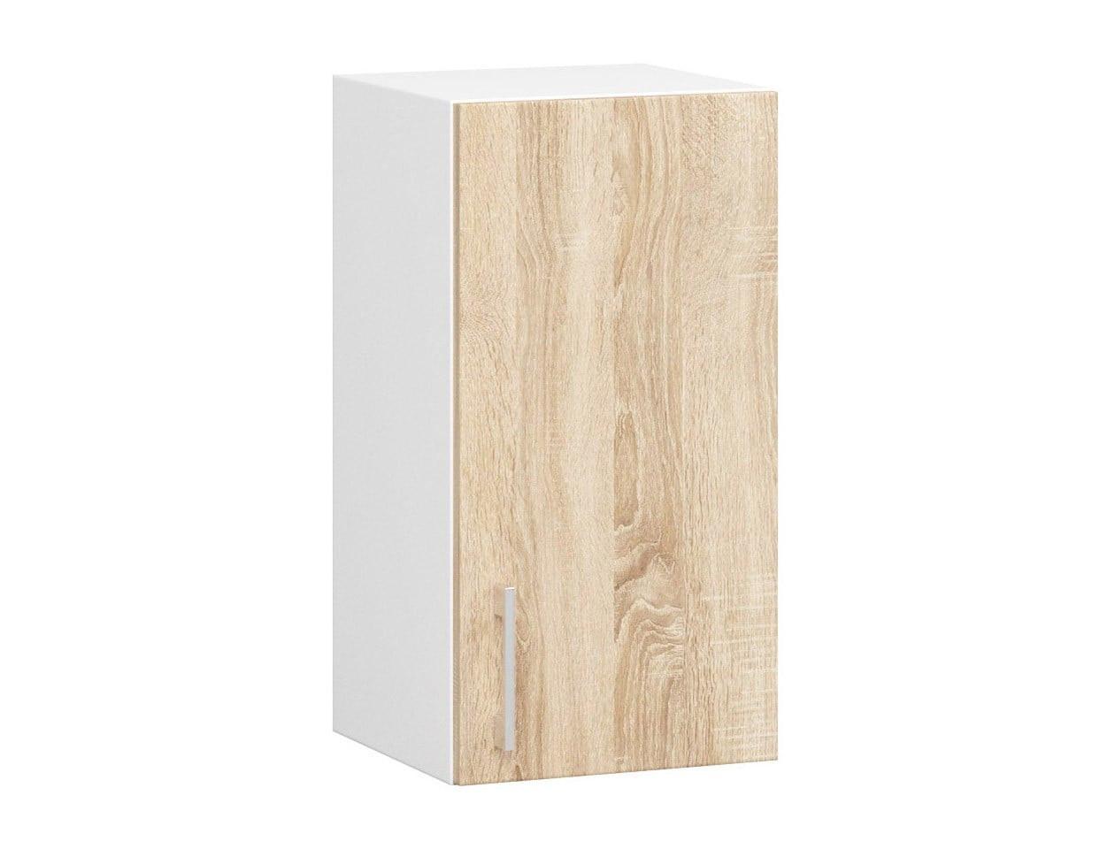 HÄNGESCHRANK Weiß, Eiche Sonoma 58/30/30,5 - Weiß/Eiche Artisan, Holzwerkstoff (30/58/30.5cm) - RAUMHIRSCH FURNITURE