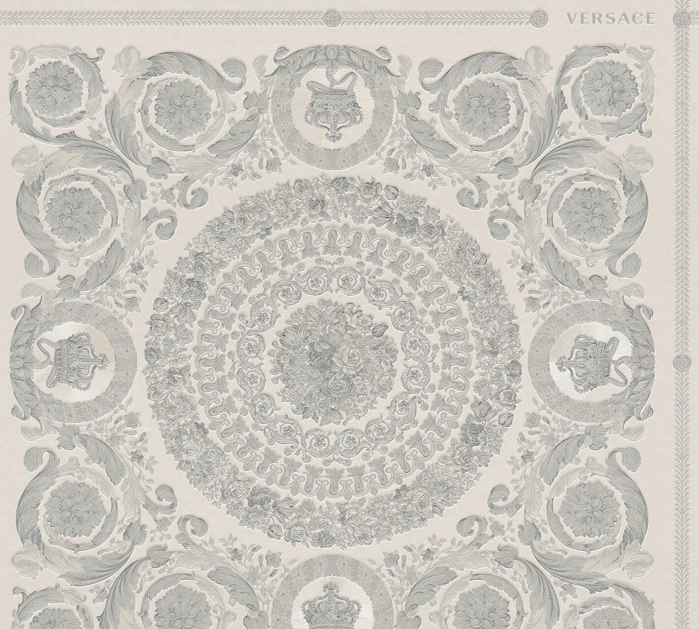 VLIESTAPETE Beige 53/1005 cm - Silberfarben/Grau, Kunststoff/Textil (70/1cm) - KUNSTLOFT
