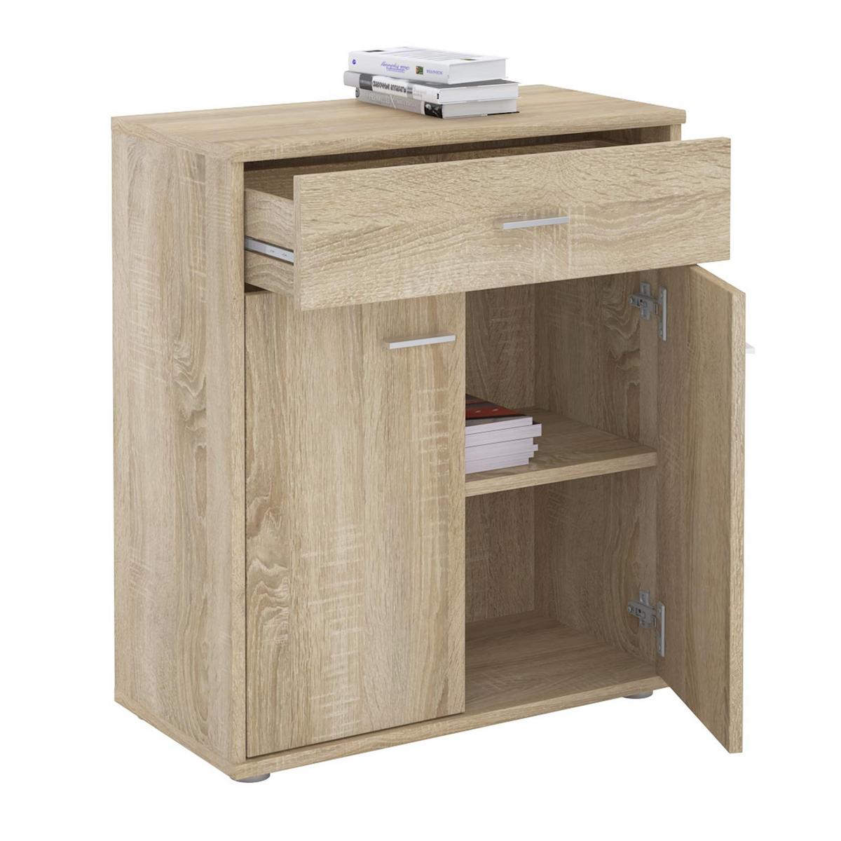 KOMMODE TOMMY Sonoma Eiche - Sonoma Eiche, Holzwerkstoff (60/70/30cm) - CARO-Möbel