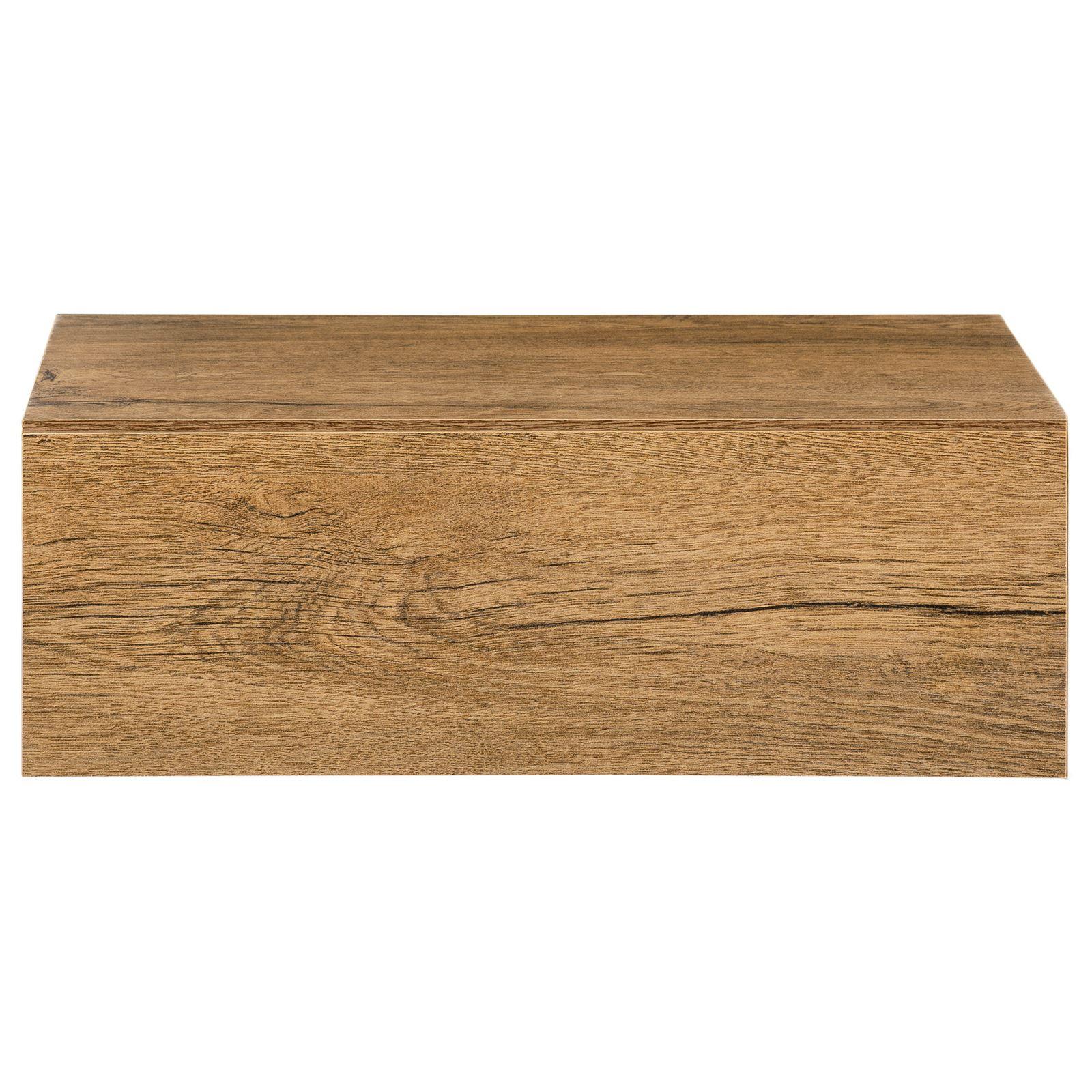 HÄNGENDER NACHTTISCH ANNE - Eichefarben, Holzwerkstoff (42/14/30cm) - CARO-Möbel