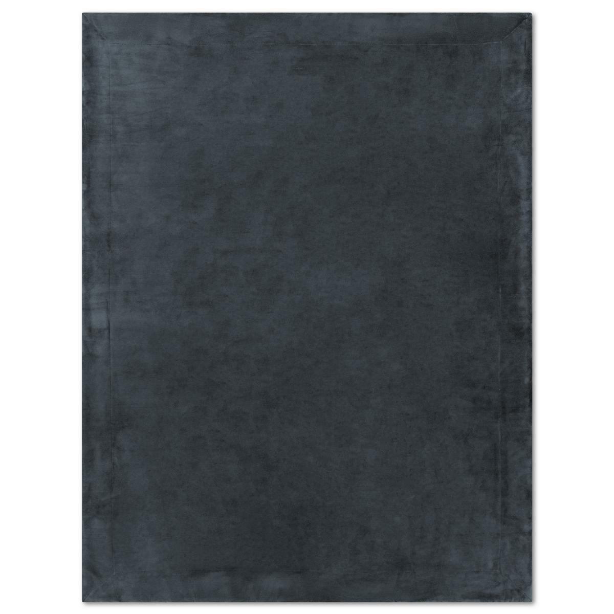 DECKE Alina 150/200 cm Anthrazit/Anthrazit - Anthrazit, Textil (150/200cm) - Beautissu 