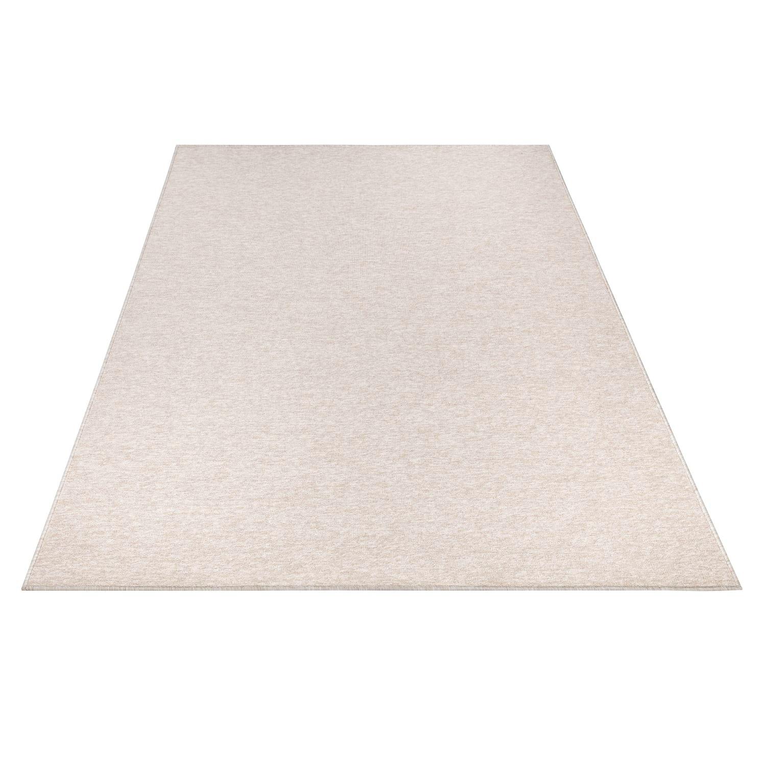 FLACHWEBTEPPICH Waschbar, einfarbig, Creme, 160 x 220 cm - Creme, Textil (220/160cm) - KADIMA DESIGN