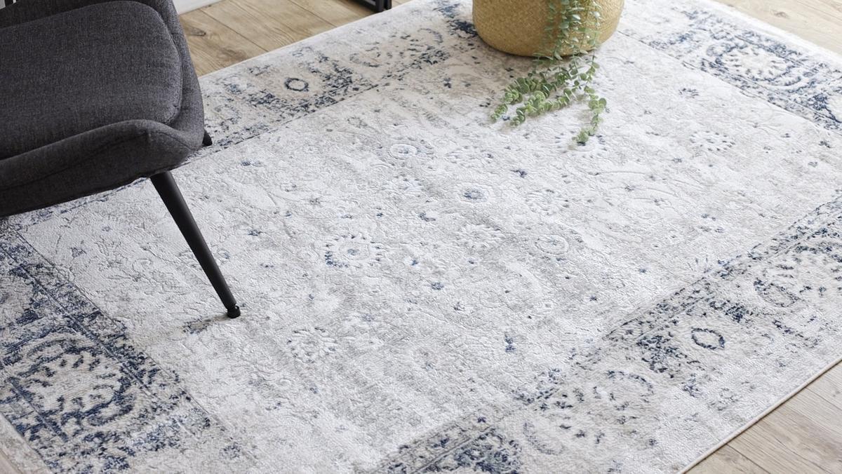 TEPPICH Distin 180/270 cm - Blau, Textil (180/270cm) - rugsX