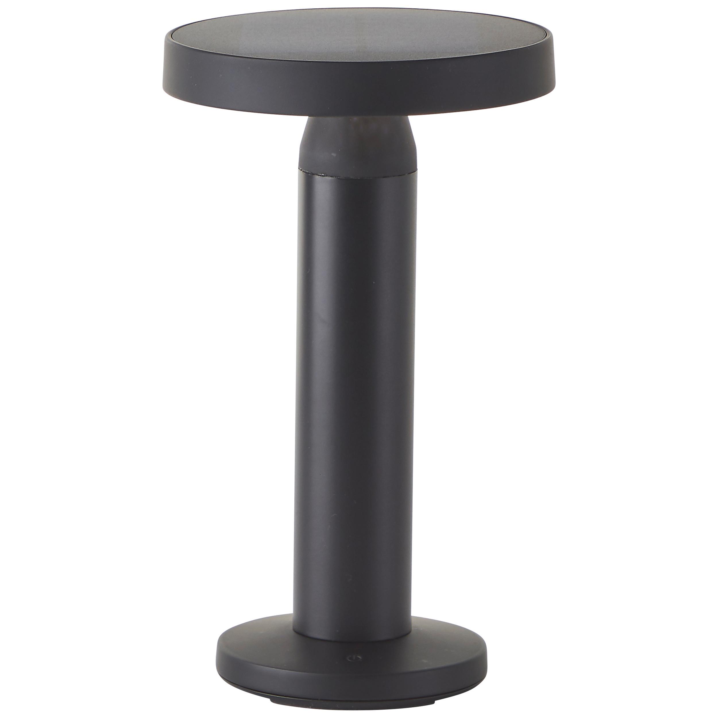 AUSSENTISCHLEUCHTE Magua G40440/06 - Schwarz, Metall (13/13/21.7cm) - Brilliant