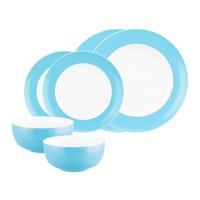 BASIC-SET Liberty Pure Colors Lagoon Blue 6-tlg. - Blau, Keramik (2/2/2cm) - Seltmann Weiden