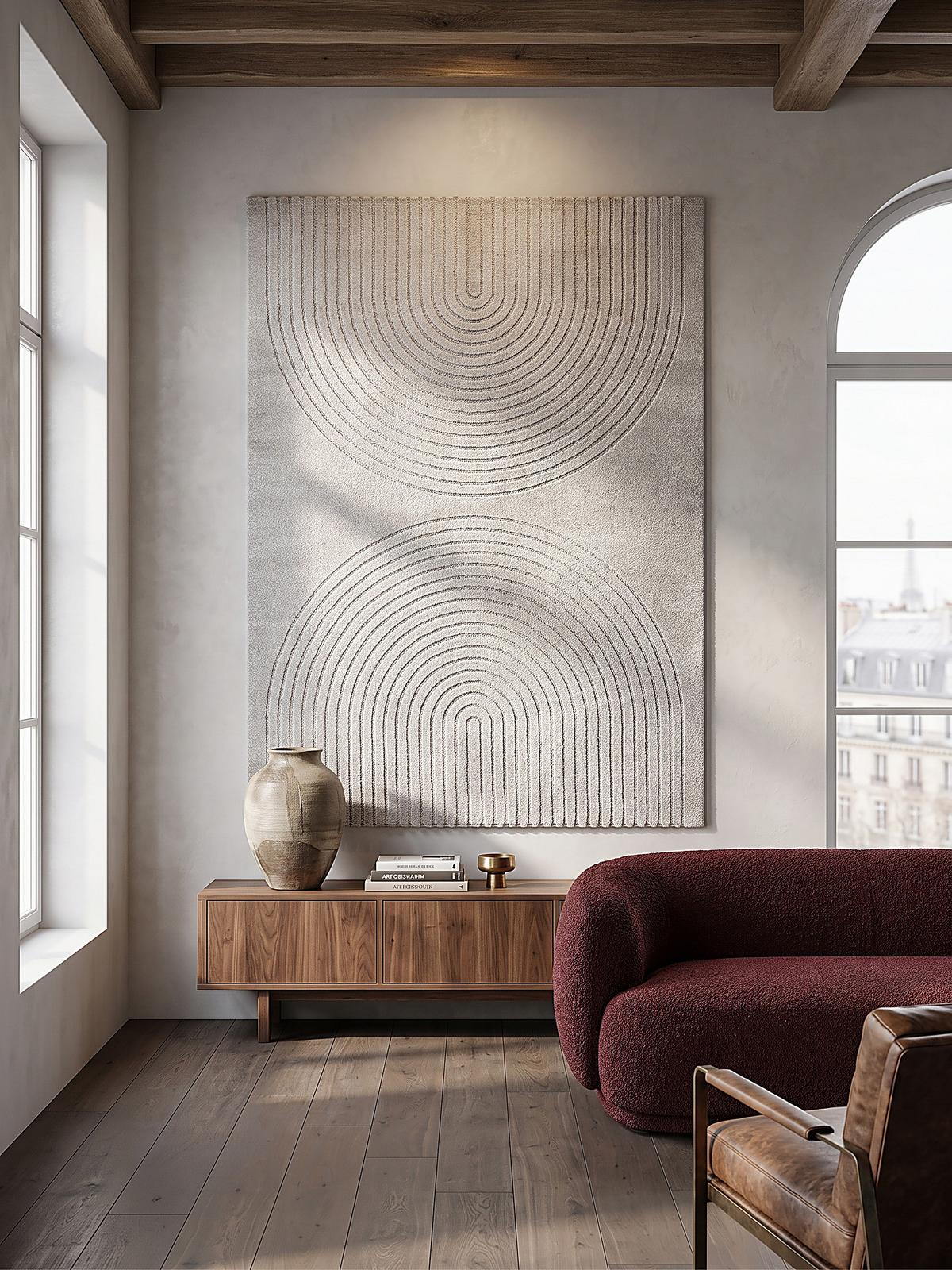 KURZFLORTEPPICH Geometrisch MUOTA Polypropylen Grau 160 x 220 cm - Grau, Textil (160/220cm) - KADIMA DESIGN