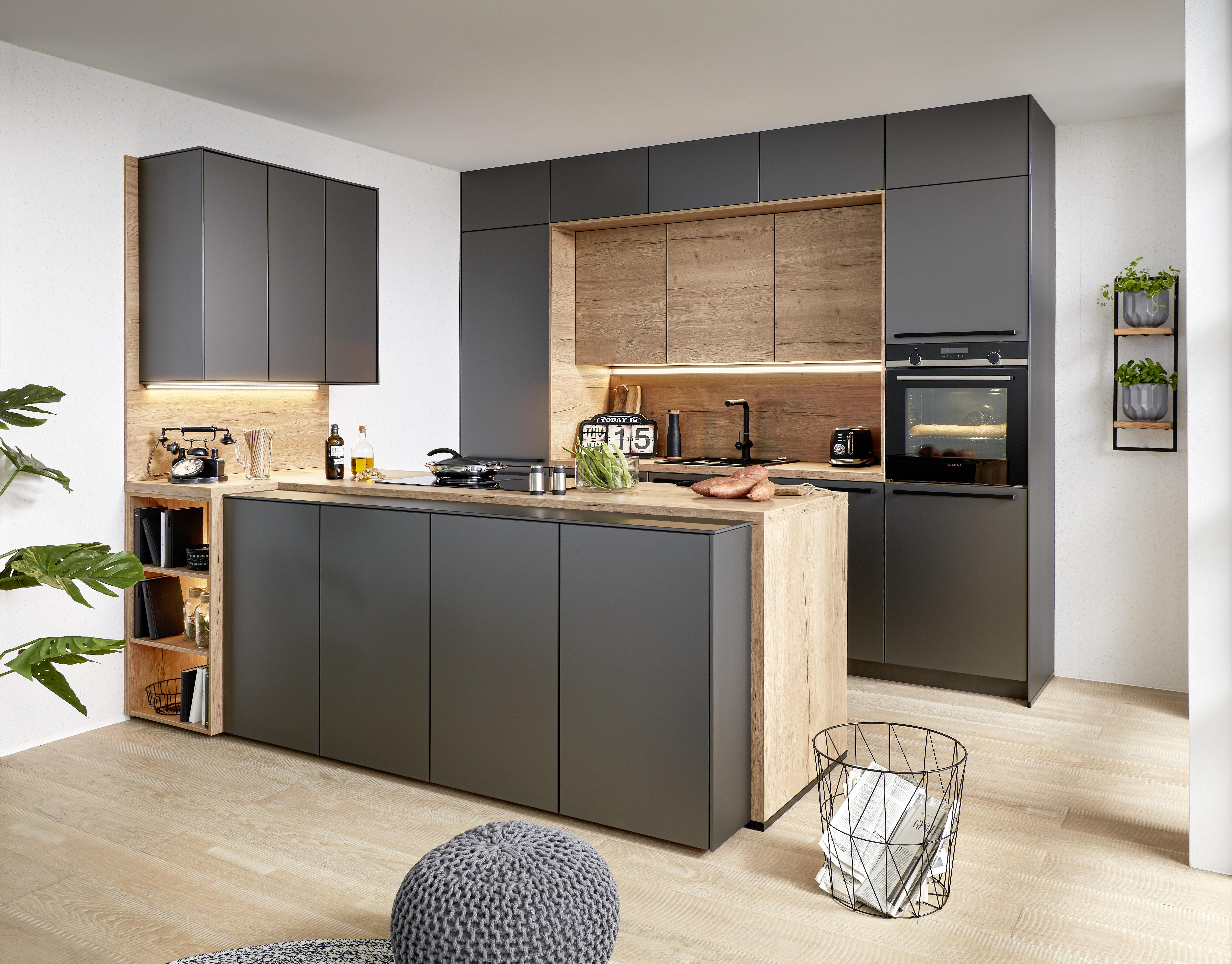 Stilvolle Nobilia Küche mit Siemens Geräten - Nobilia