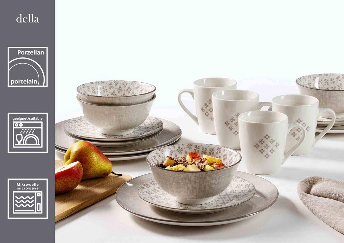 KOMBISET Della creme 16-tlg. - Creme, Keramik (2/2/2cm) - Ritzenhoff Breker