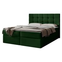 BOXBETT Luanda - H3 - Grün, Holzwerkstoff/Textil (160/200cm) - MIRJAN24
