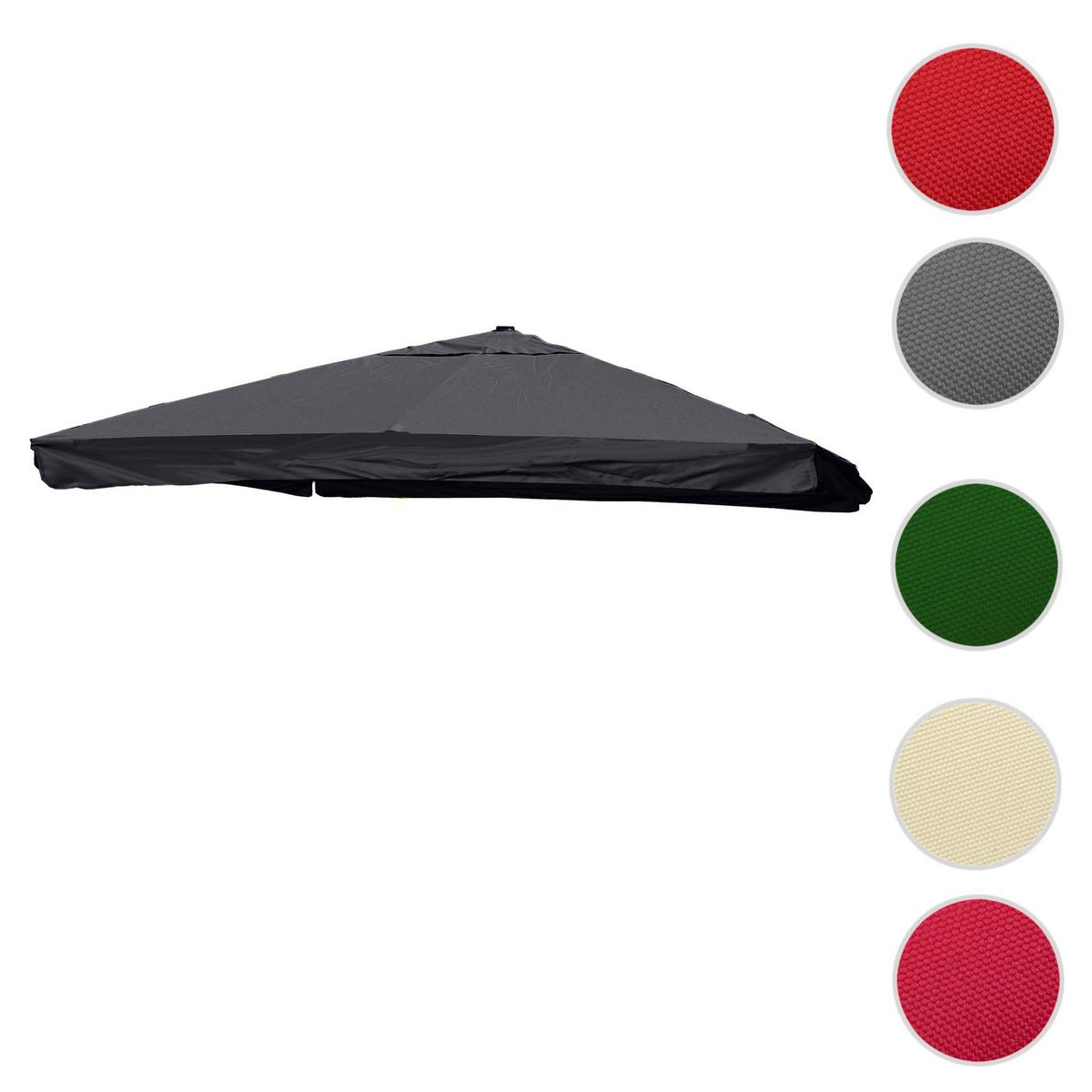 ERSATZ-BEZUG FÜR SCHIRM Anthrazit - Anthrazit, Textil (295/395cm) - MCW