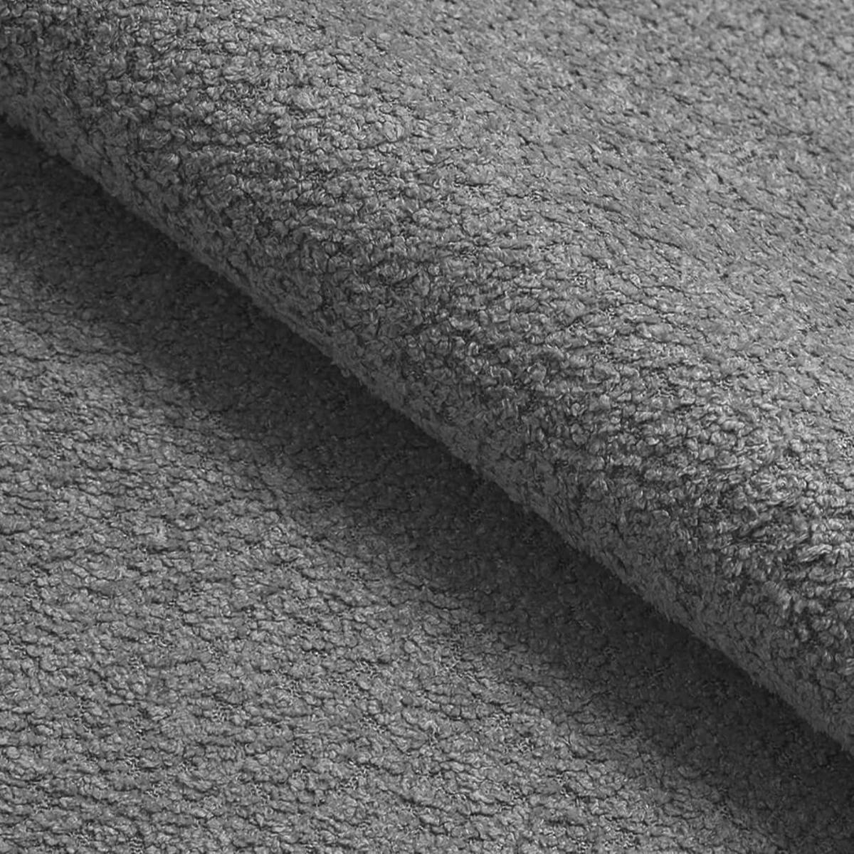 BETT 140x200 - Polsterbett mit Bettkasten und Holzrahmen - Modern Bett - Eleganter Catch Me-Stoff - Kollektion Alva Maxi - Grau - Grau, Holz/Textil (140/200cm) - Alpi-Möbel