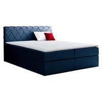 BOXBETT Paros - H3 - Blau, Holz (180/200cm) - MIRJAN24