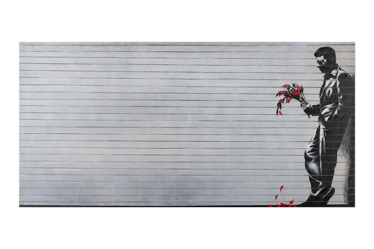 ACRYLBILD HANDGEMALT 60/120 cm - Schwarz, Holz/Textil (60/120cm) - KUNSTLOFT