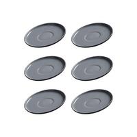 ESPRESSOUNTERTASSEN Jasper schwarz ø 10.5 cm 6er Set - Schwarz, Keramik (10.5cm) - Ritzenhoff Breker