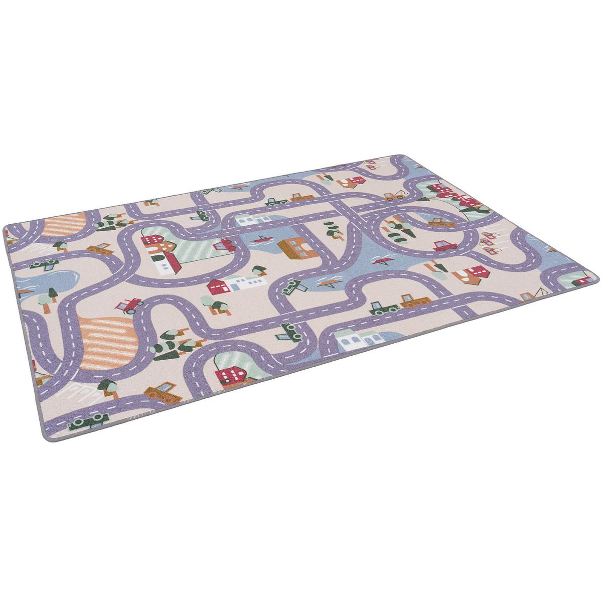 STRASSENTEPPICH BEIDSEITIG STRASSENLANDSCHAFTEN - Hellgrün, Textil (200/200cm) - Snapstyle