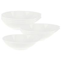 SUPPENBOLS Flow weiß 22 x 19 cm 6er Set - Weiß, Keramik (19cm) - Villeroy & Boch