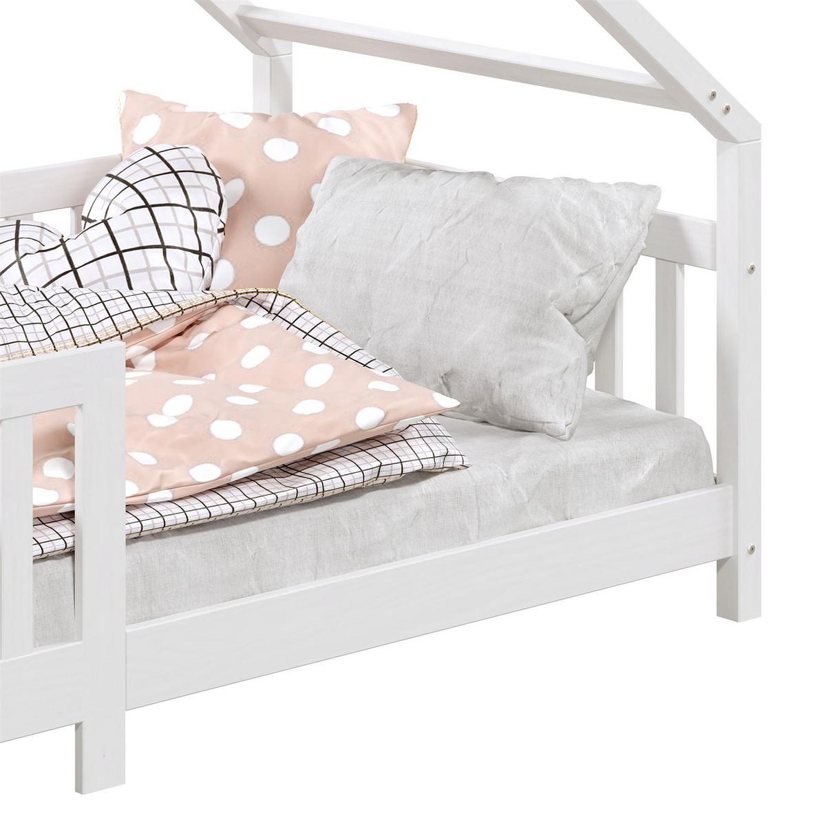 HAUSBETT CORA 90x190 cm weiß - Weiß, Holz (90/190cm) - IDIMEX