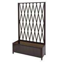 RANKGITTER Braun - Braun, Metall (90/152/35cm) - MCW