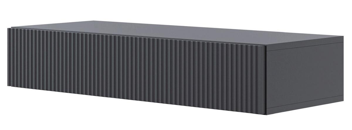 KONSOLENTISCH Veldio Schwarz 90 cm - Schwarz, Holzwerkstoff (35.6/90/17cm) - Selsey