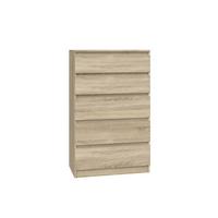 KOMMODE Sonoma Eiche 70/109,5/40 - Sonoma Eiche, Holzwerkstoff (70/110/40cm) - RAUMHIRSCH FURNITURE