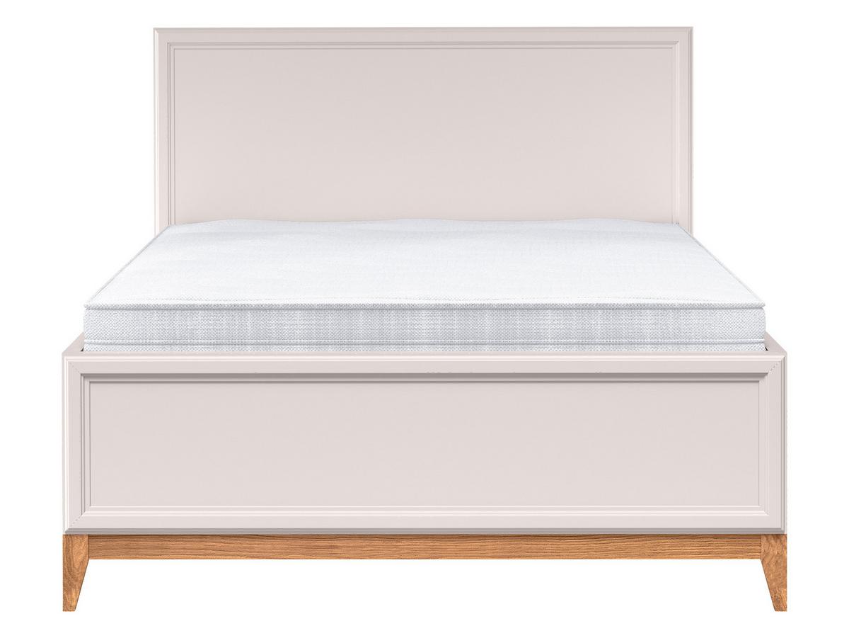 BETT Windsor W-17 - 140x200 cm - Kaschmir/Naturfarben, Holz/Holzwerkstoff (140/200cm) - MIRJAN24