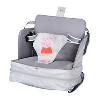 BOOSTERSITZ Peppa Pig - Grau, Textil (28/30/23cm) - Roba