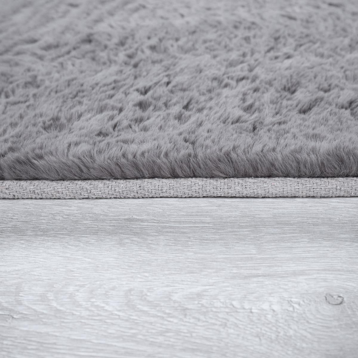 HOCHFLORTEPPICH, einfarbig, Anthrazit, 200 x 290 cm - Anthrazit, Textil (290/200cm) - KADIMA DESIGN
