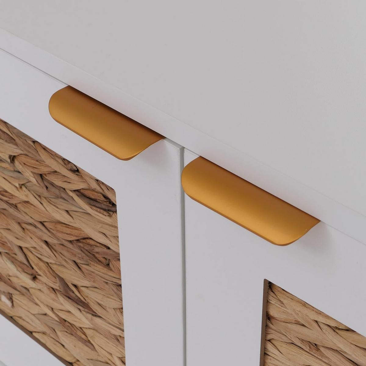 SITZBANK Weiß - Weiß, Holz (100/45/42cm) - MCW