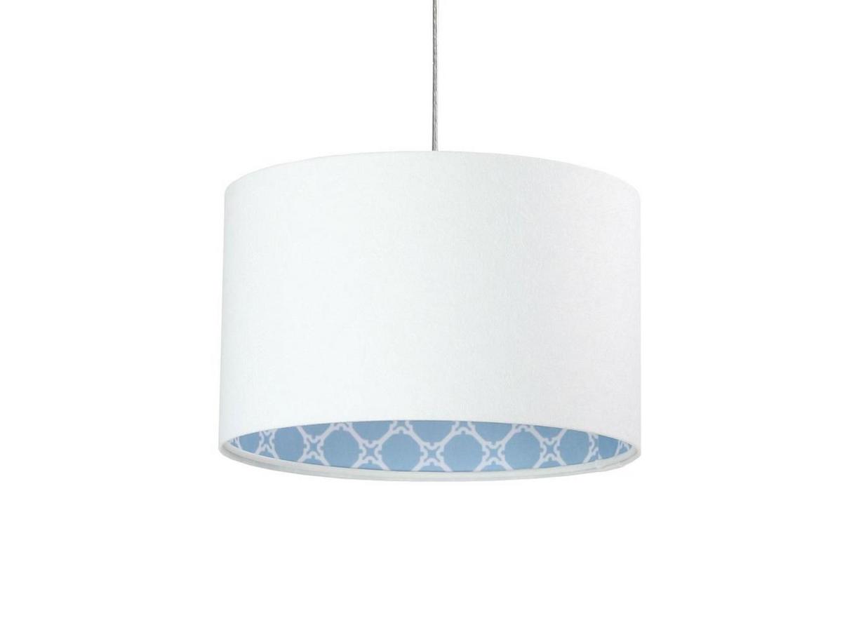 HÄNGELEUCHTE Blau 30/20 cm - Blau/Weiß, Kunststoff (30/0.45/20cm) - ONZENO