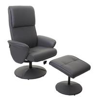 RELAXSESSEL Grau - Grau, Textil (75/114/125cm) - MCW
