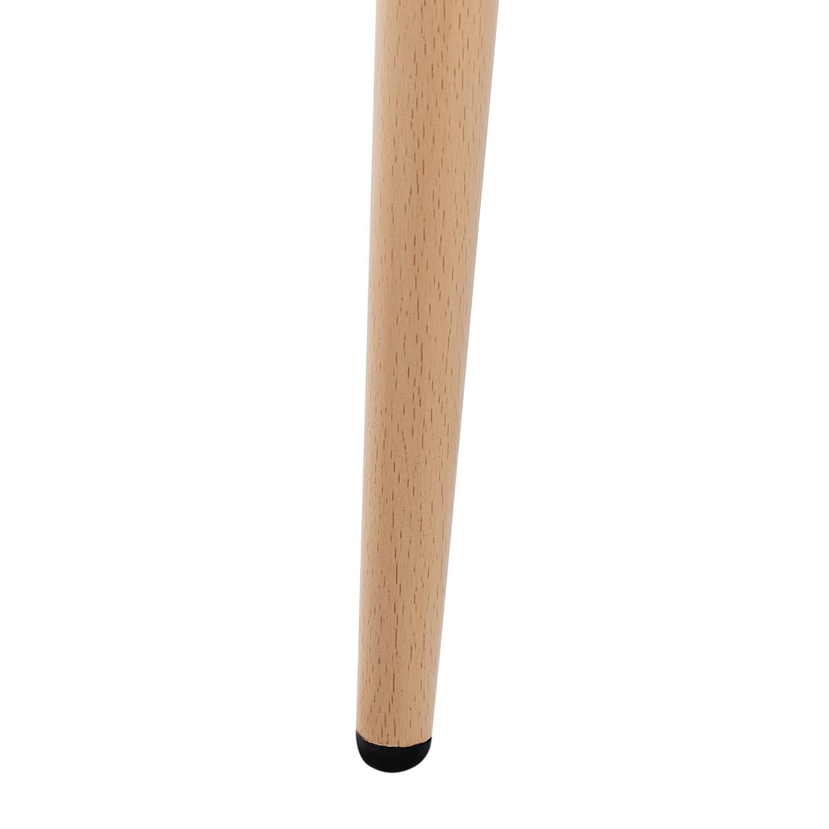 ESSZIMMERSTUHL 4er-Set Beige Montello - Beige/Braun, Kunststoff (46/84/54cm) - Beliani