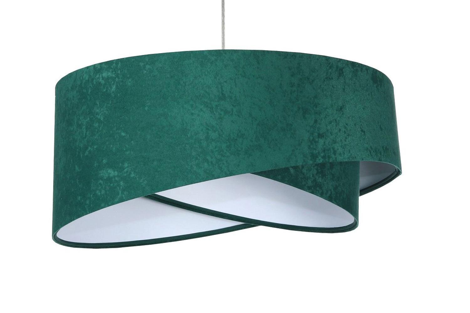 HÄNGELEUCHTE Grün 50/23 cm - Weiß, Kunststoff (50/1.3/23cm) - ONZENO