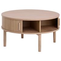 COUCHTISCH Meta 85 cm - Beige, Holz/Holzwerkstoff (85/85/45cm) - Selsey