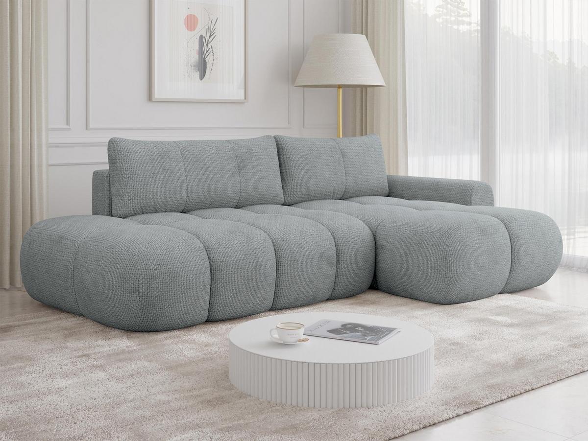 ECKSOFA Mitto O, Seite: Rechts - Schwarz/Grau, Holz/Kunststoff (285/172cm) - MIRJAN24