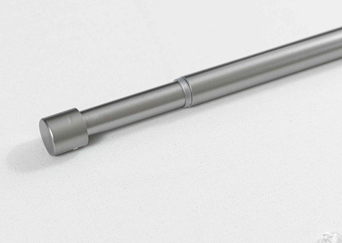 GARDINENSTANGE Ningbo Ø16/19 mm Metall - Alufarben, Metall (210cm) - Gardinenbox