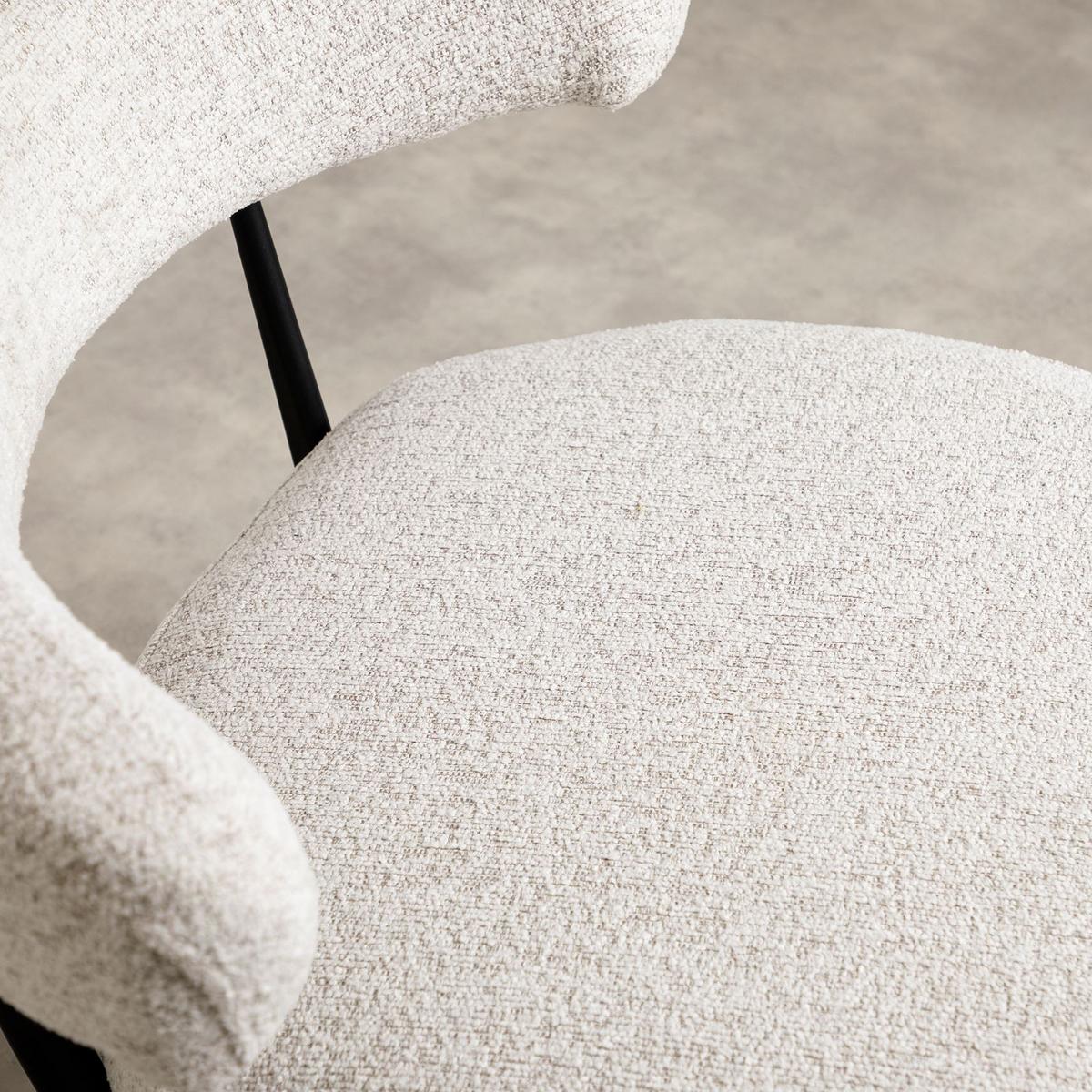 LOUNGESESSEL MANAO - Beige, Textil (62/68/68cm) - IDIMEX