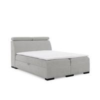 BOXBETT Nestor Dress Me Set.1 - Hellgrau, Holzwerkstoff/Textil (140/200cm) - Fun Möbel