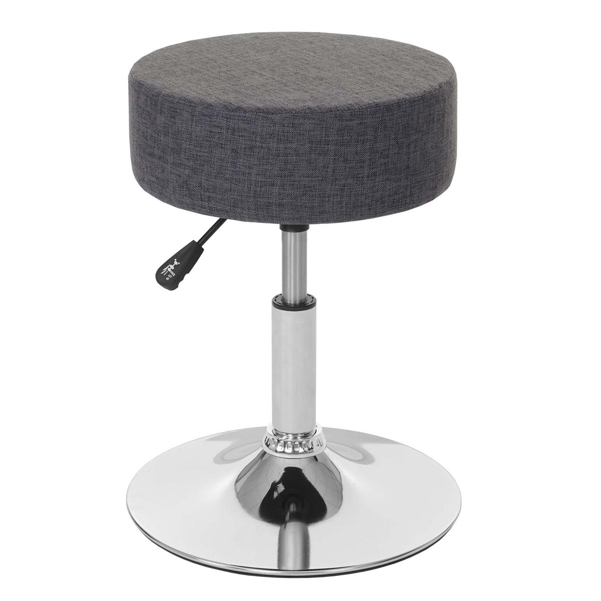 HOCKER Grau 2er-Set - Grau, Textil (35/55/35cm) - MCW