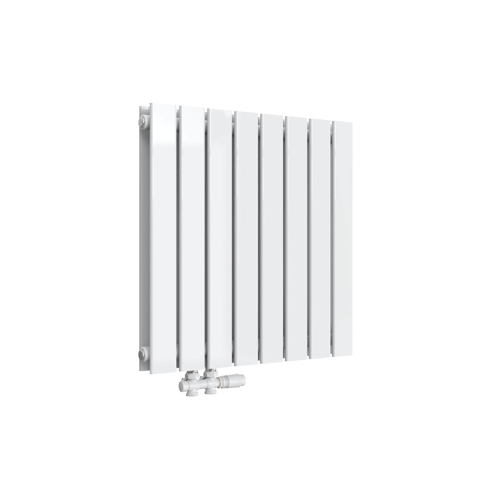 HEIZKÖRPER Flachheizkörper Weiß 63/62/6,6 cm - Weiß, Metall (62/63/6.6cm) - EMKE