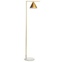 STEHLAMPE Mocal 28/35/155 cm - Goldfarben, Metall (28/35/155cm) - Beliani