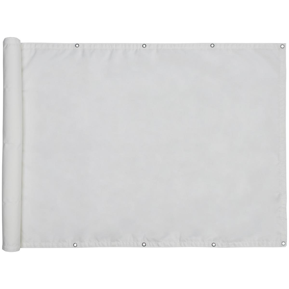 BALKONUMSPANNUNG SolVision PB2 90/300 cm Weiß PE - Weiß, Kunststoff (300/90cm) - Sol Royal