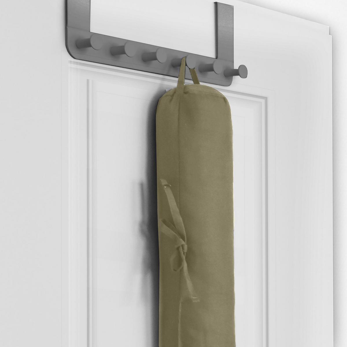 ZUGLUFSTOPPER Viento 10x100cm Taupe (2tlg) - Taupe, Textil (10/100cm) - Beautissu 