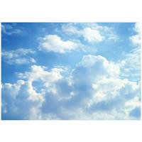 FOTOTAPETE Himmel Wolken Vlies Tapete Wohnzimmer 300x210 - Multicolor, Papier (300/210cm) - Wallarena