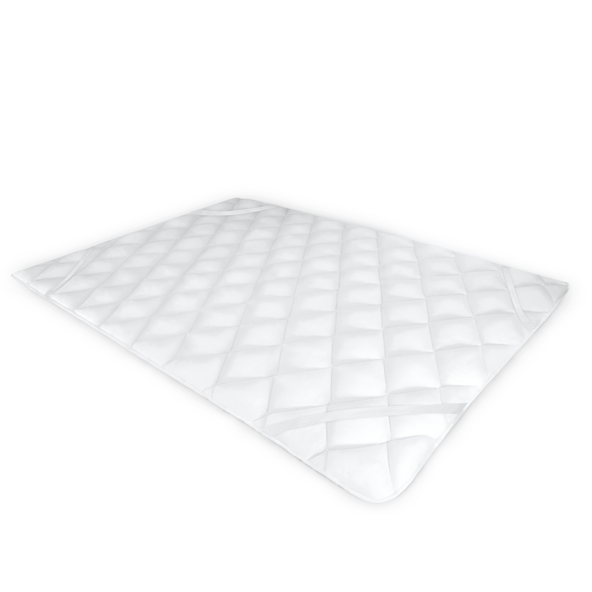 MATRATZENSCHONER für bequemes Liegen auf harten Matratzen 140x200 - Weiß, Textil (140/200cm) - Mister Sandman