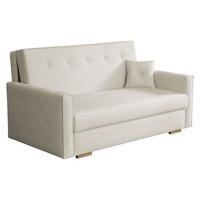 SCHLAFSOFA Viva Sonic III - Beige/Schwarz, Holz/Textil (153/85/100cm) - MIRJAN24