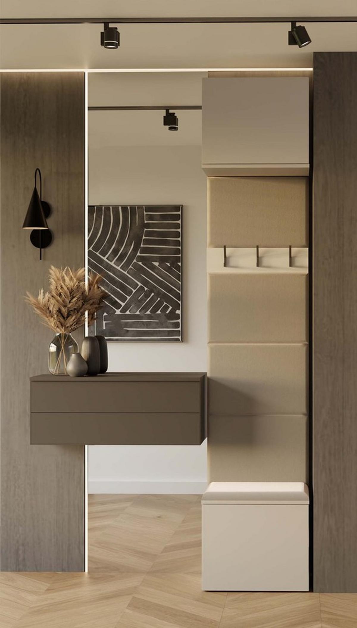 GARDEROBEN-SET Kaschmir 50/238/35 - Kaschmir, Holzwerkstoff (50/238/35cm) - RAUMHIRSCH FURNITURE
