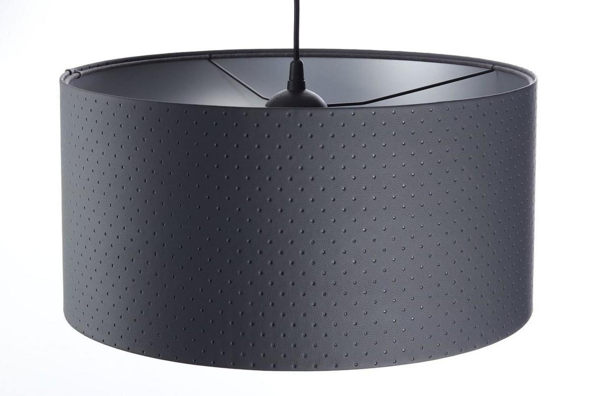 HÄNGELEUCHTE Grau 60/30 cm - Silberfarben/Grau, Kunststoff (60/1.1/30cm) - ONZENO