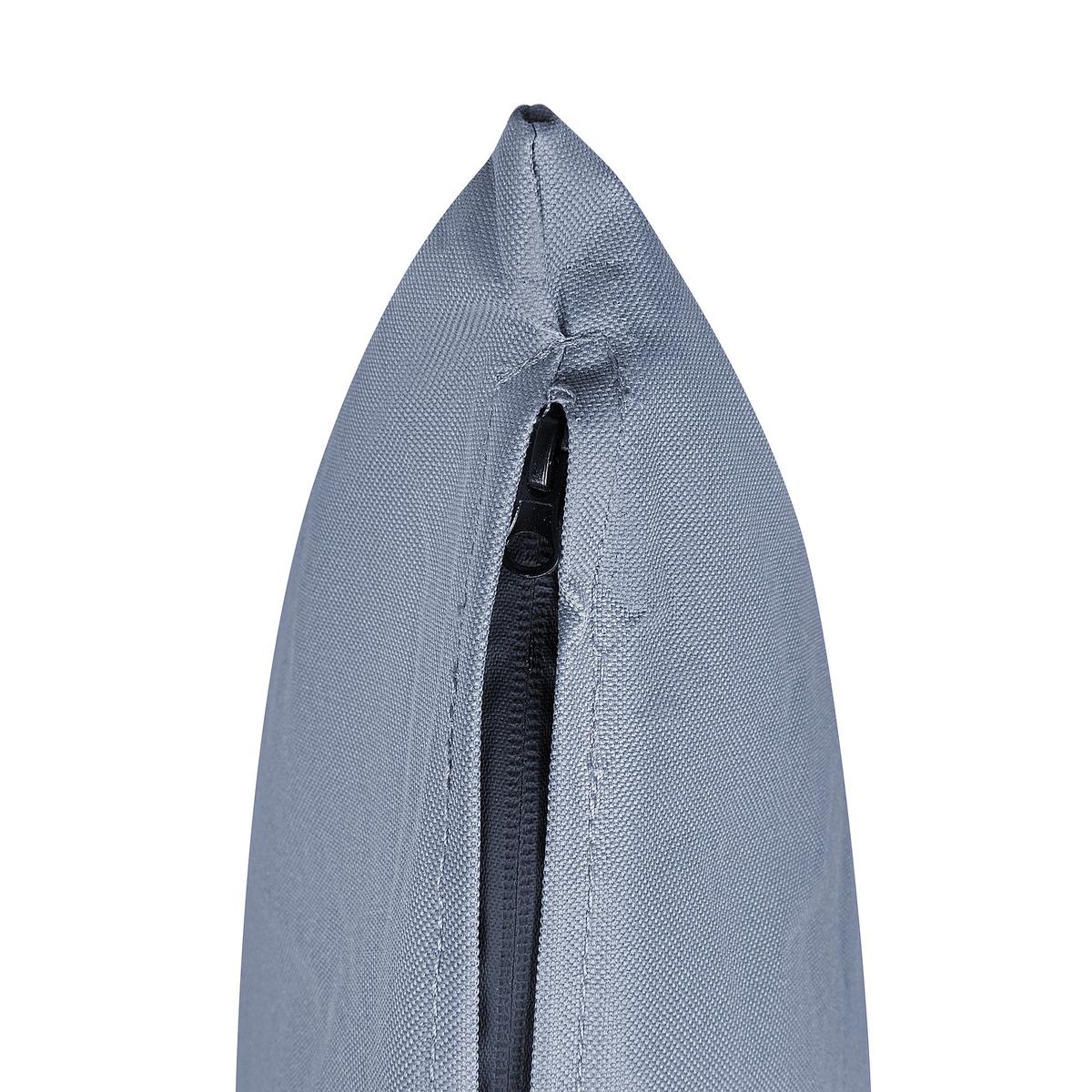 REGENSCHUTZ für Sonnenschirme 210/45/45 cm Chuva - Grau, Kunststoff (210/210/45cm) - Beliani