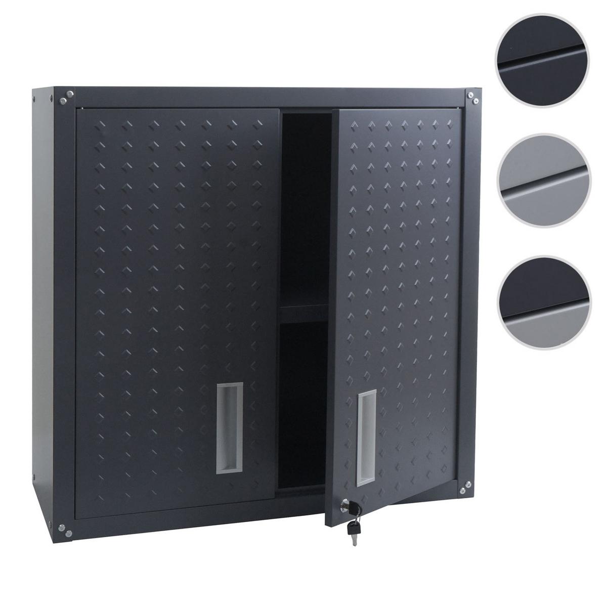 HÄNGESCHRANK Anthrazit - Anthrazit, Metall (77/77/31cm) - MCW